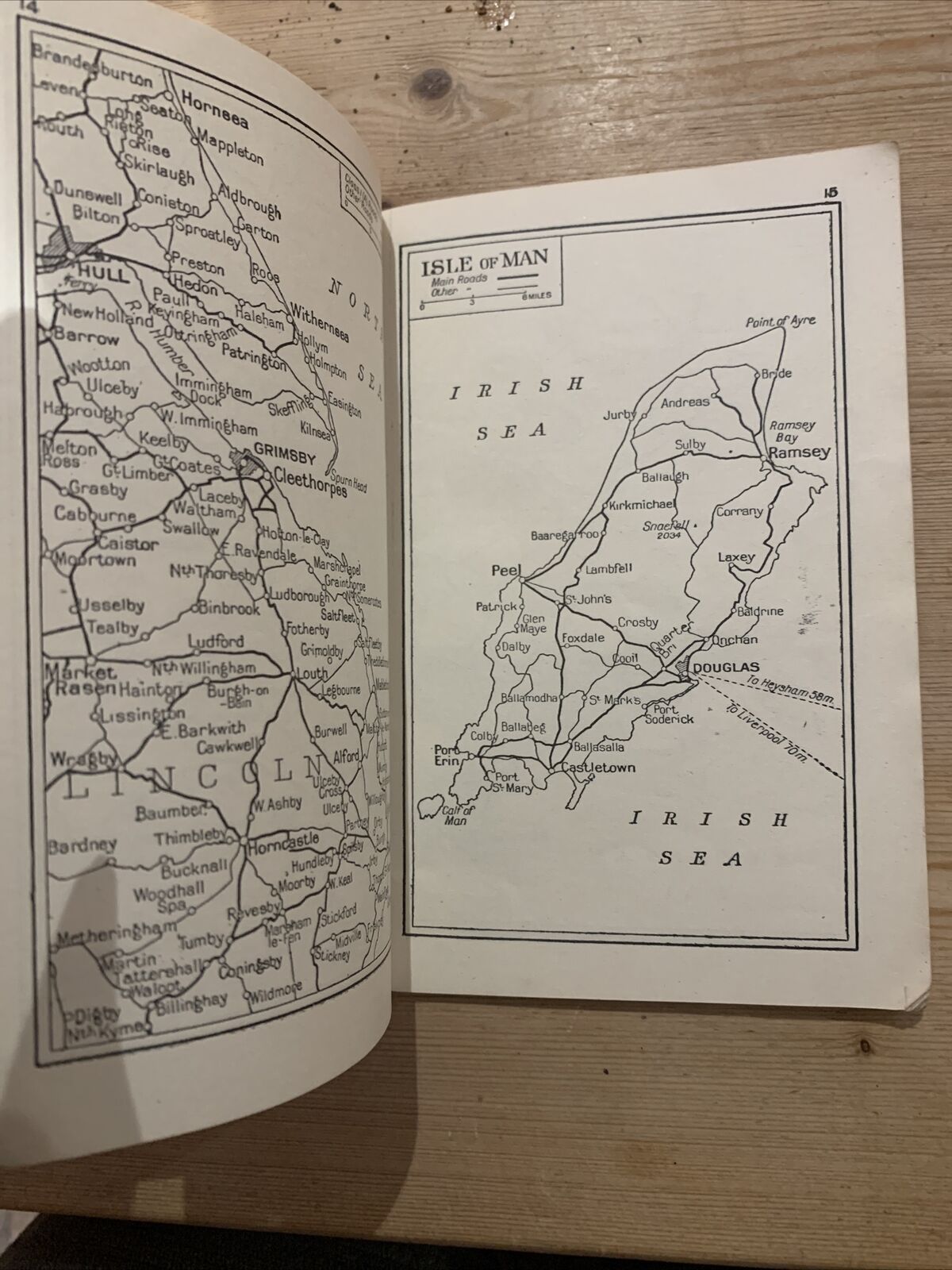 NORTHERN COUNTIES Road Atlas And Route Guide No 4 Geographia 1950s? MAPS