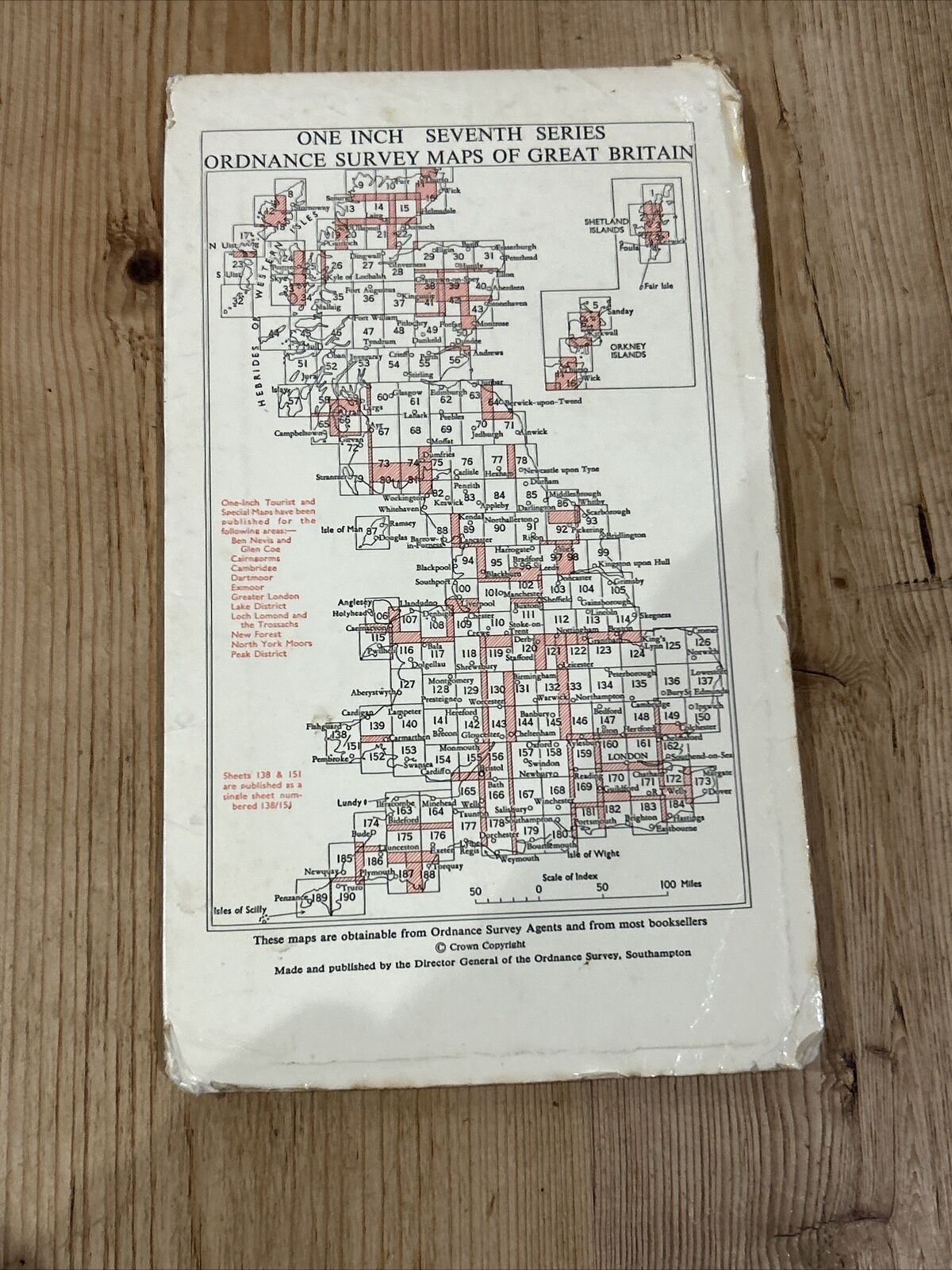 LANCASTER & KENDAL Ordnance Survey Map Seventh Edition One Inch 1965 Sheet 89