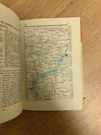 The Lake District - Ward Locks Red Guide Circa 1965  Hardback Dust Jacket Maps