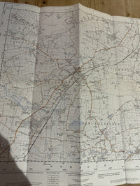 ATTLEBOROUGH Ordnance Survey 1:25000 First Series 1955 TM09 Buckenham