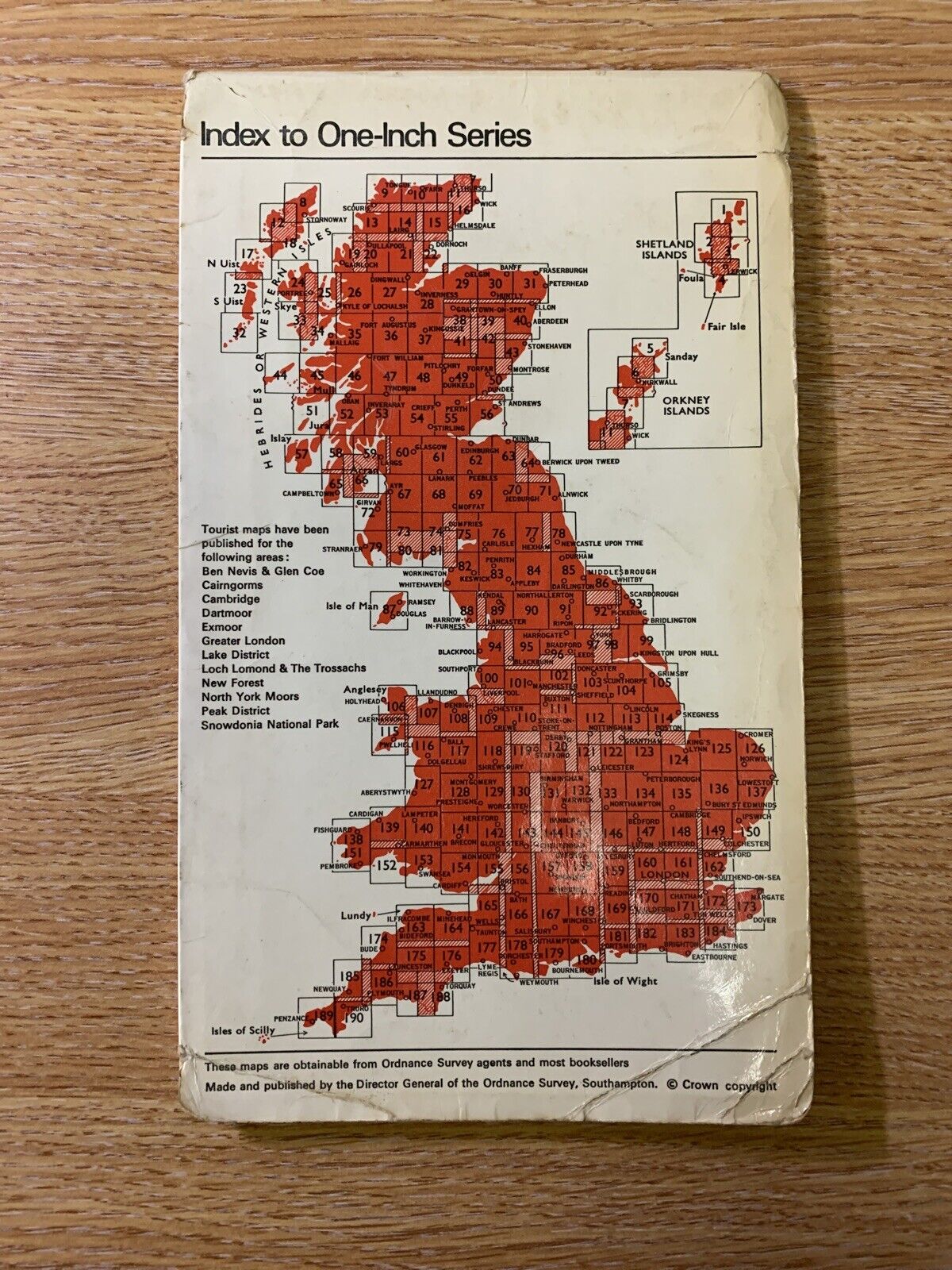 Carmarthen & Tenby South Wales -  Ordnance Survey Map One Inch 1966 Sheet 152