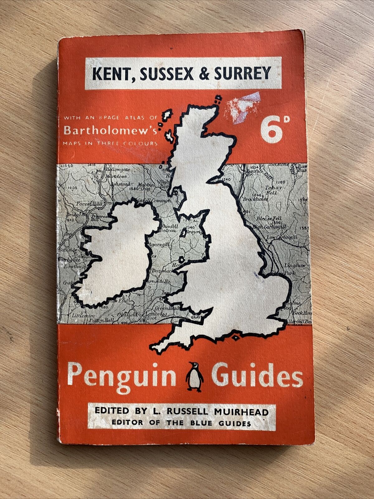 Kent Sussex & Surrey - Penguin Guides No G1 1939 Paperback