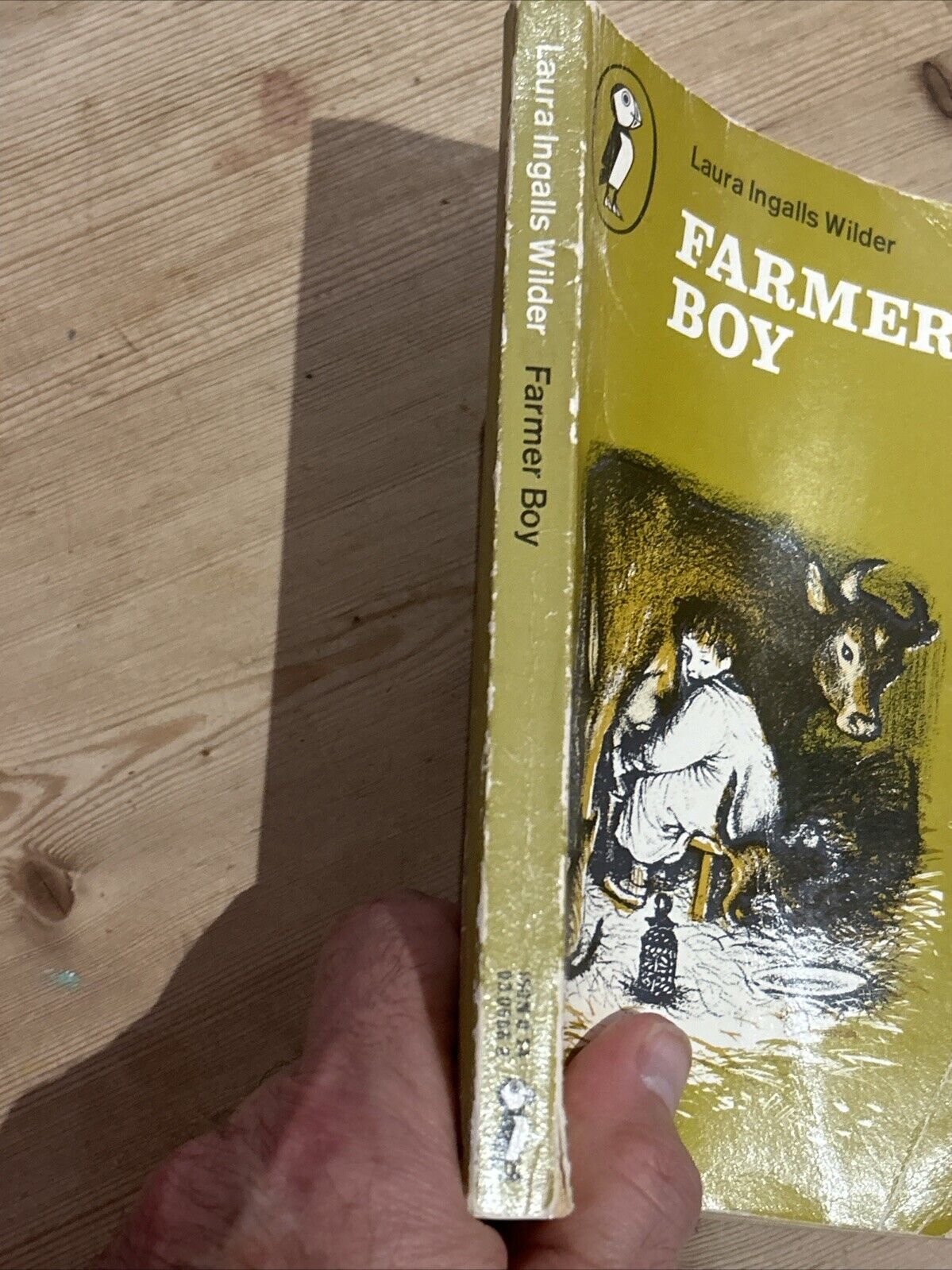 FARMER BOY Laura Ingalls Wilder - Puffin Books 1977 Illustrated