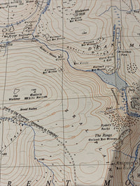 DARTMOOR TOR DEAN MOOR - Ordnance Survey Sheet SX66 1:25000 1959 Devon