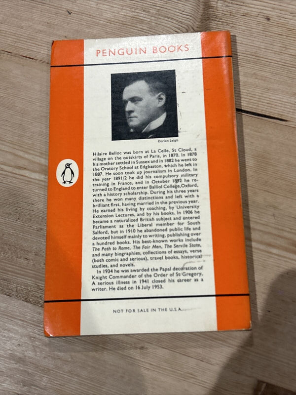 SELECTED CAUTIONARY VERSES Hilaire Belloc Penguin Paperback 1958 No 1349 First