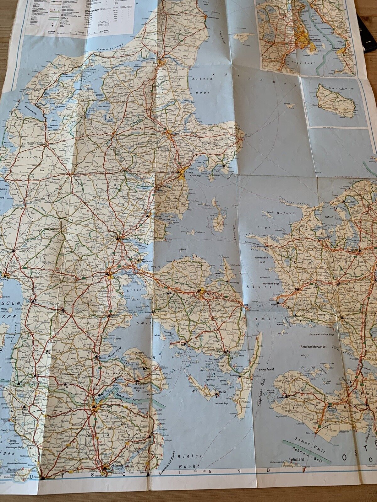 Denmark - Map 1971 - Geographia - Copenhagen