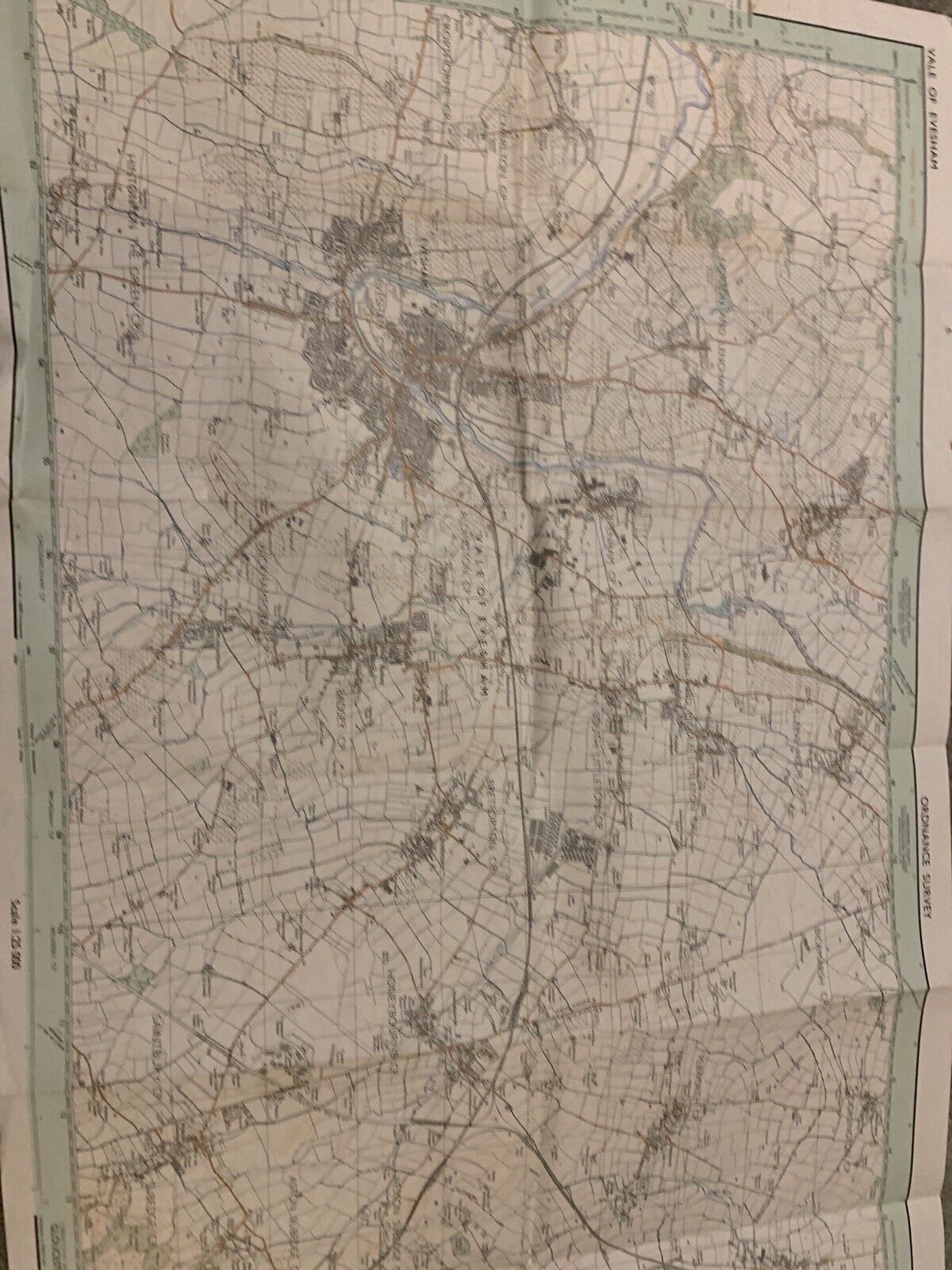 VALE OF EVESHAM Pathfinder Ordnance Survey Sheet SP 04/14 1:25000 1981