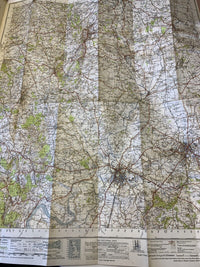 Gloucester & Malvern - 1946 Cloth Ordnance Survey One Inch Sheet 143