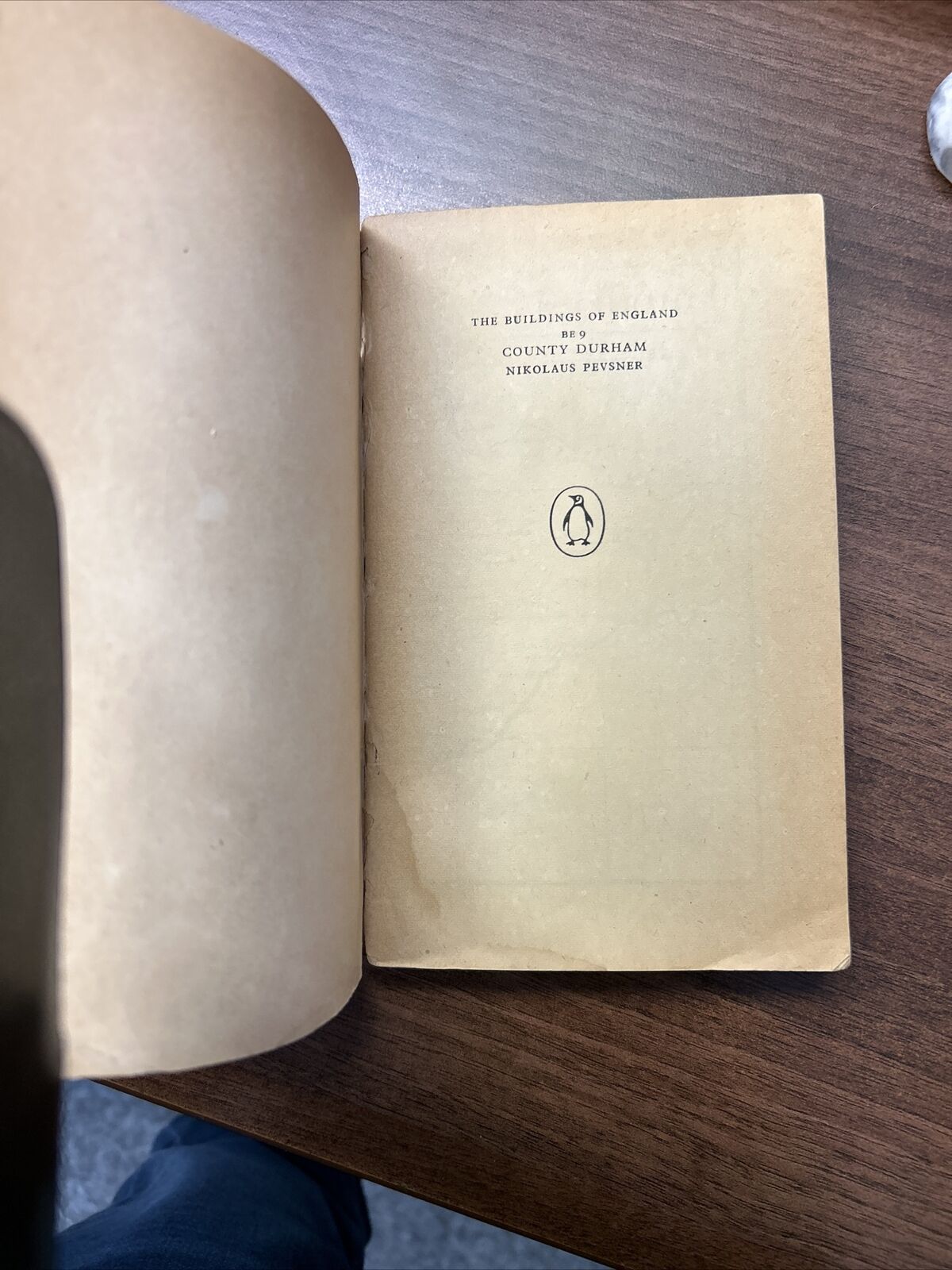 COUNTY DURHAM Penguin Buildings of England BE9 1953 PEVSNER