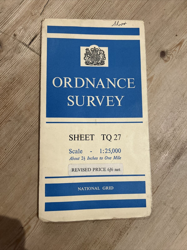 WANDSWORTH London Ordnance Survey Sheet TQ27 1:25000 1956 Chelsea Kensington