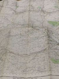 TEESDALE Ordnance Survey CLOTH Map 1955 Seventh Series Sheet 84 Barnard Castle