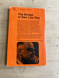 THE BRIDGE OF SAN LUIS REY Thornton Wilder Penguin Book 1963 No 332 Peru