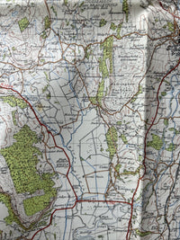 LANCASTER & KENDAL Ordnance Survey Sixth Ed  1 inch 1947 Sheet 89 paper