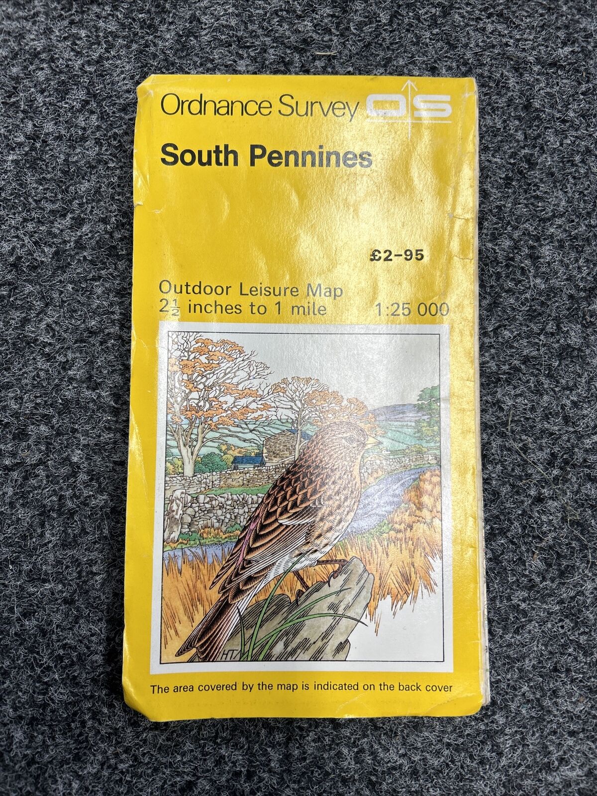 SOUTH PENNINES - Ordnance Survey Outdoor Leisure Map 1984 Blackburn Haworth