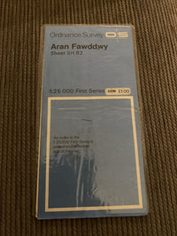 ARAN FAWDDWY Wales Ordnance Survey 1:25000 First Series 1953 SH82