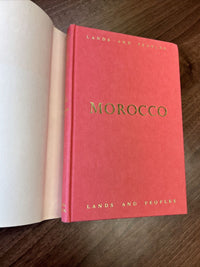 The LAND & PEOPLE OF MOROCCO Rupert Martin 1967 hardback dust jacket 