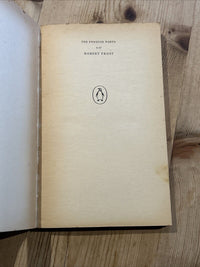 ROBERT FROST intro By C Day Lewis - The Penguin Poets 1955 D27