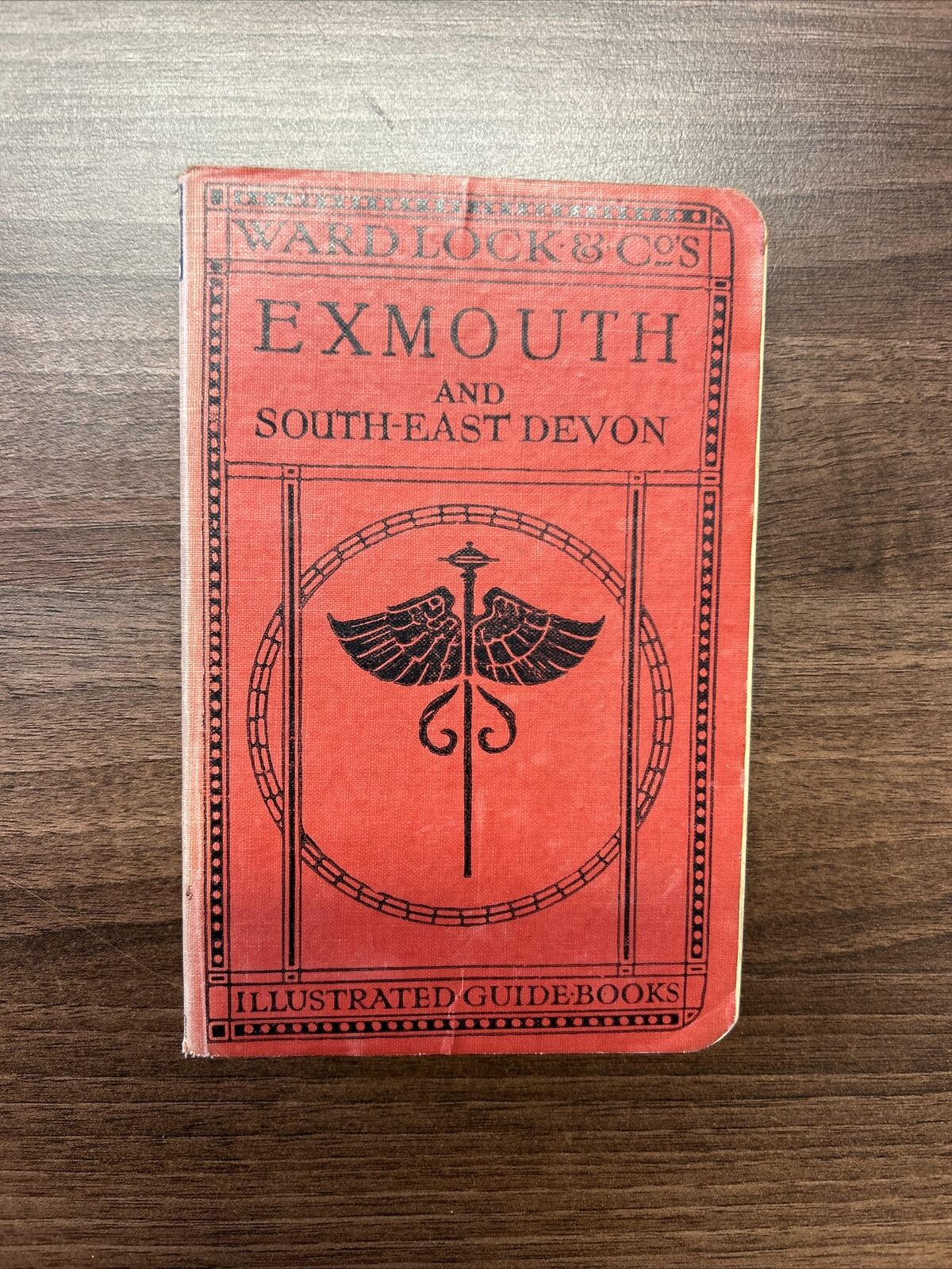 EXMOUTH and South East Devon Ward Lock Guide Book 1920? Maps Plans