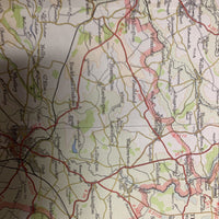 BRISTOL & NORTH SOMERSET - Bartholomew National Map Series No 7 - 1975