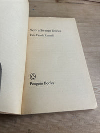 WITH A STRANGE DEVICE E F Russell PENGUIN SCIENCE FICTION Book 1965 N 2358 First