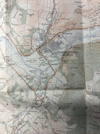 INNERLEITHEN Pathfinder NT23/33 Ordnance Survey 1968 Walkerburn