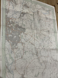 BEDFORD North And ST NEOTS South Pathfinder 1002 Ordnance Survey 1:25000 1989