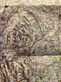 WALES & THE MARCHES Ordnance Survey Quarter Inch Map 1959 Lleyn Oswestry