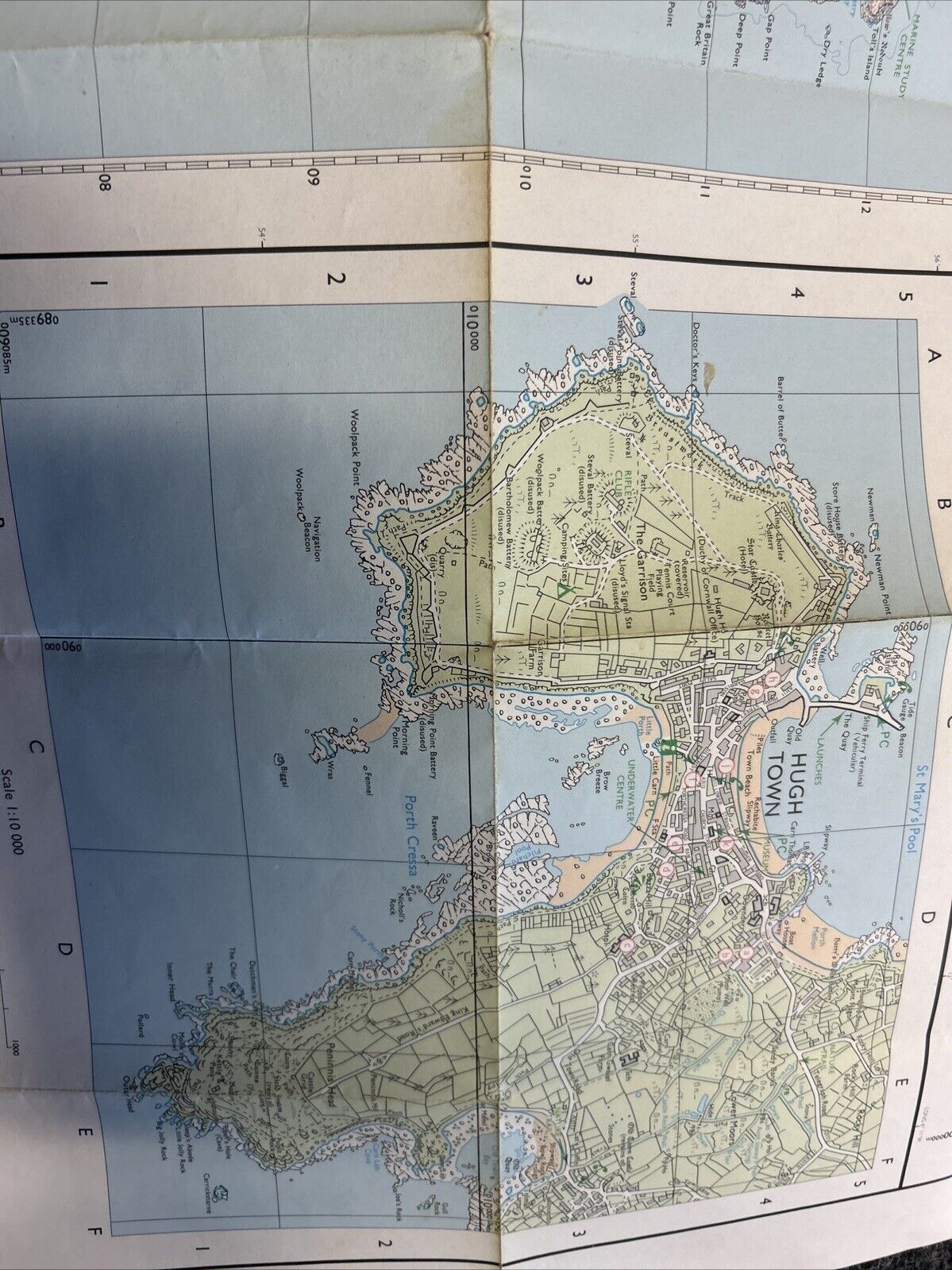 ISLES OF SCILLY Outdoor Leisure - Ordnance Survey 1:25000 1982