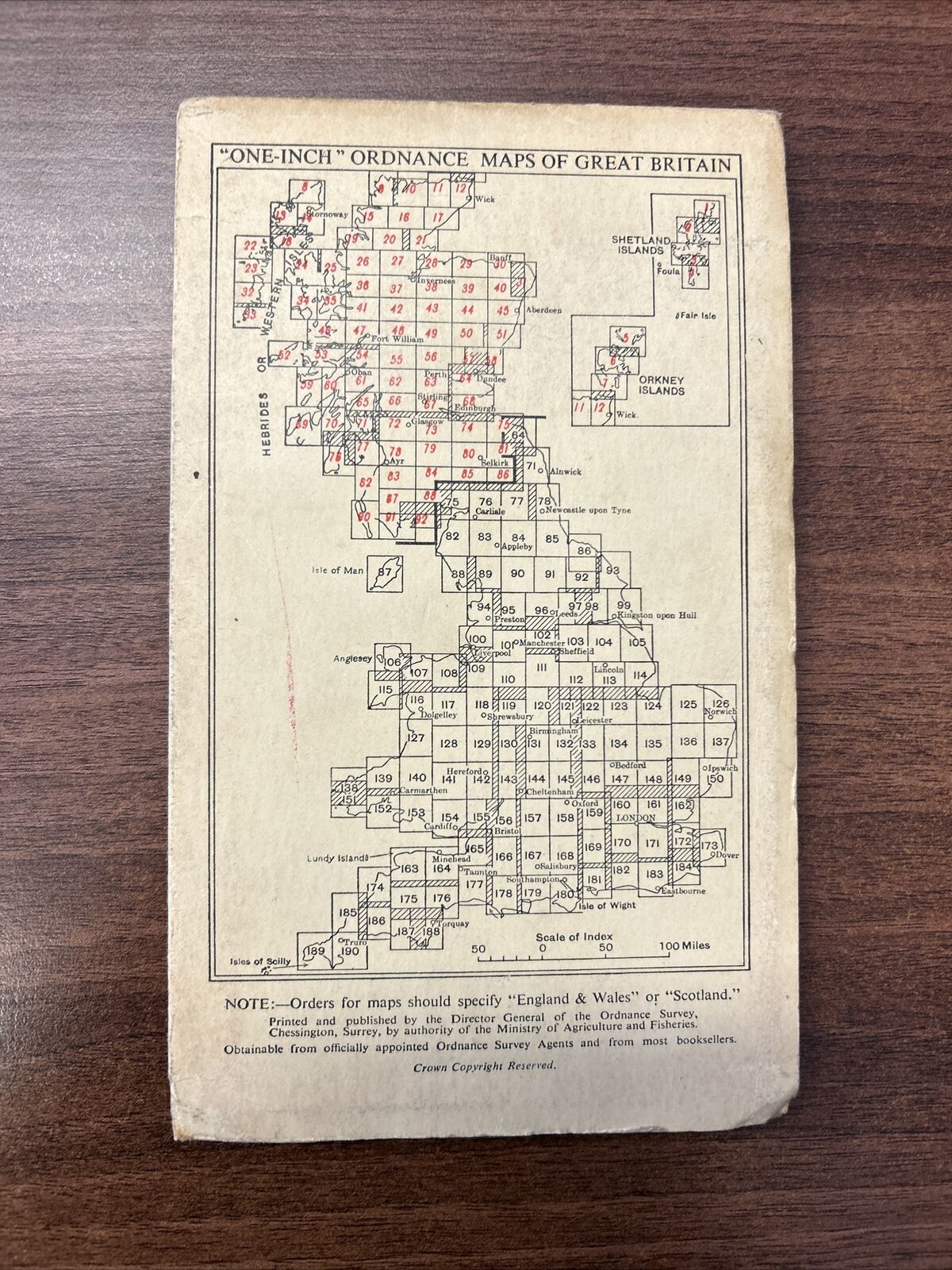 ALDERSHOT Ordnance Survey Sixth Edition One inch 1940 Rev Sheet 169 Reading