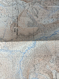 GLEN FESHIE Ordnance Survey Map Pathfinder NN 89/99 1975 Ben Macdui Loch Einich