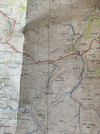 Grantown & Cairngorm No 38 1957 7th Series CLOTH Ordnance Survey One Inch Map