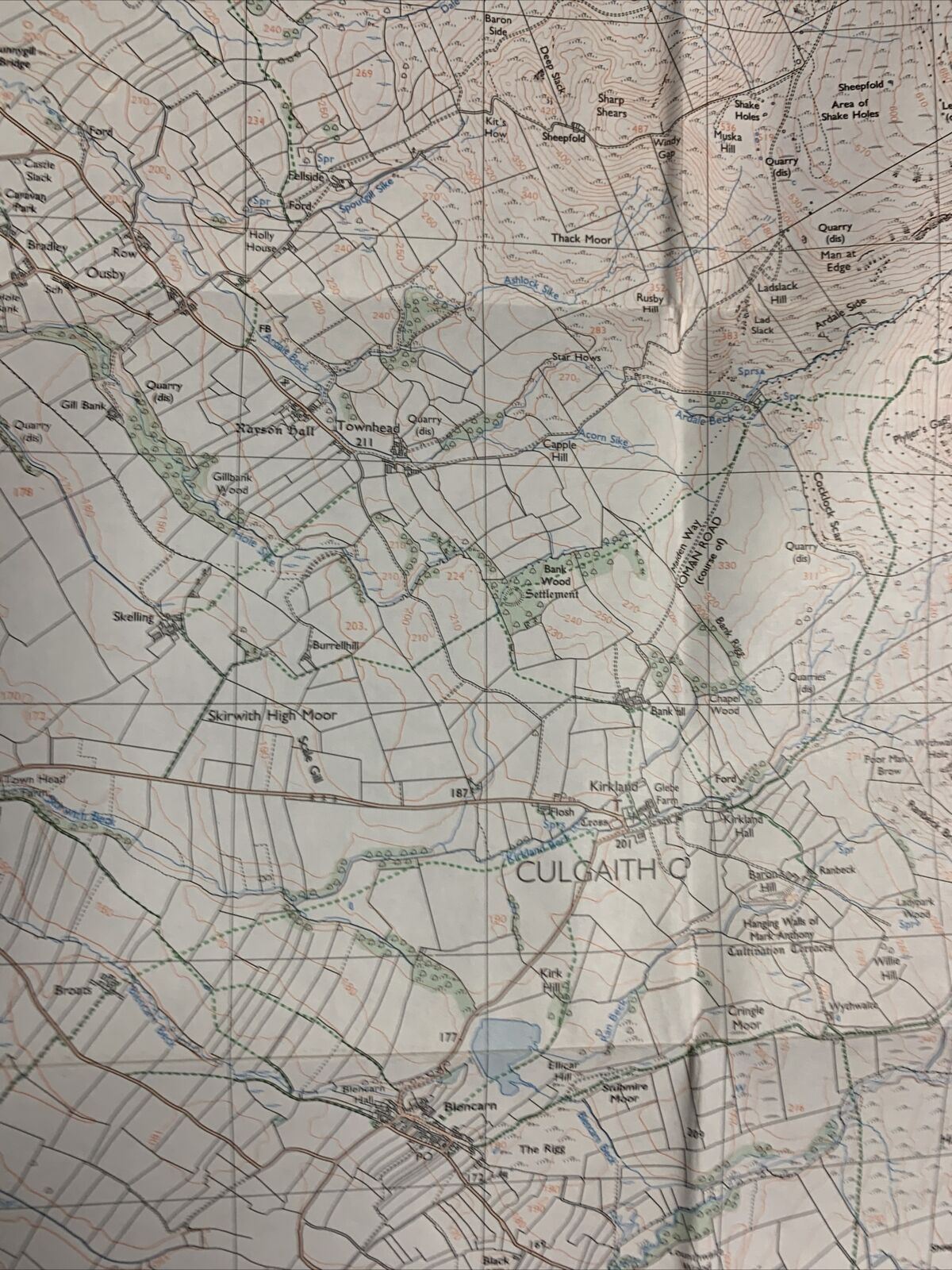 APPLEBY IN WESTMORLAND - Ordnance Survey Pathfinder Map Sheet 578 1989