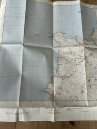 TREVOSE HEAD Cornwall Ordnance Survey Sheet SW75 Two & Half Inch MAP 1964