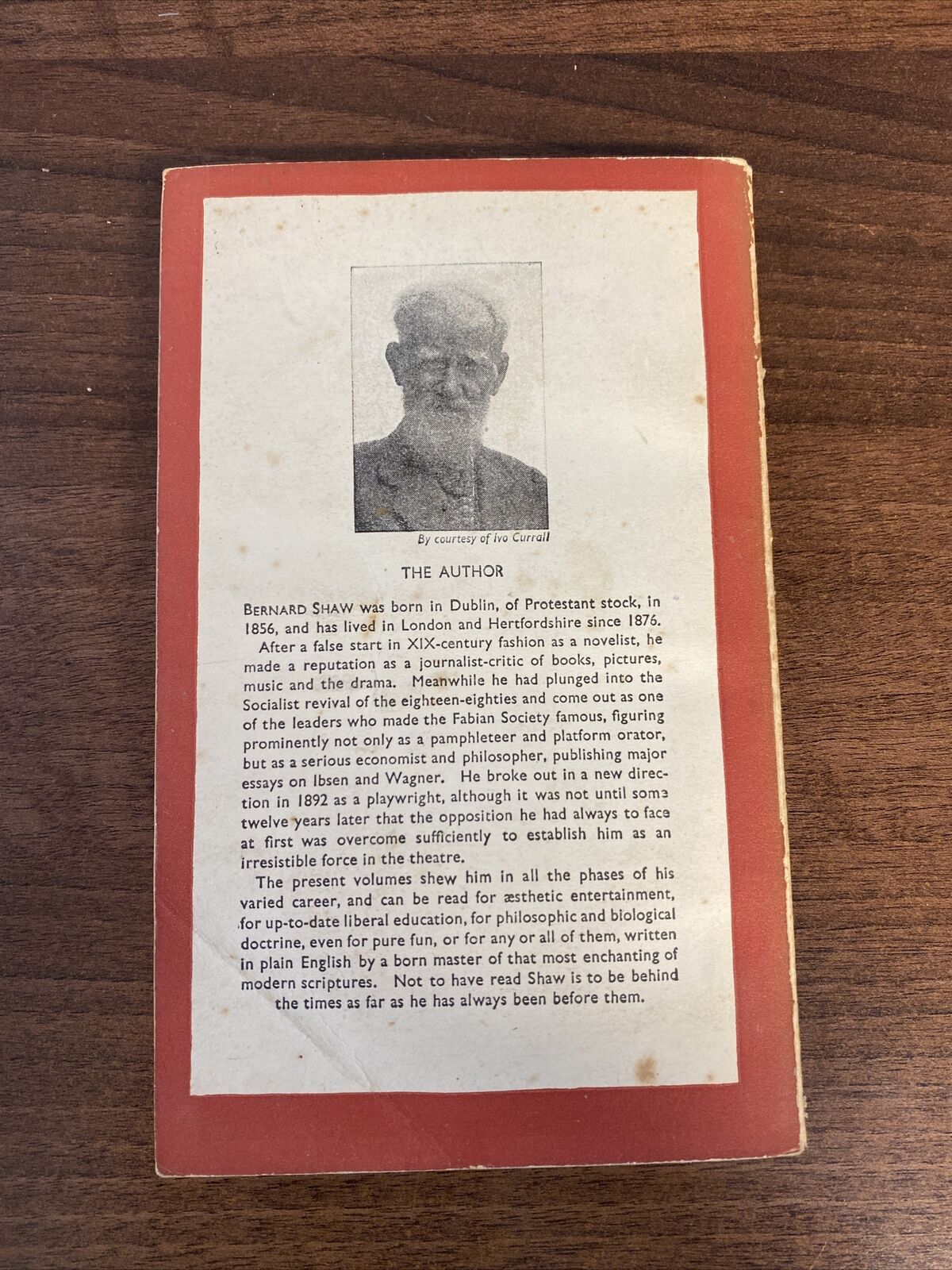 Three Plays For Puritans Bernard Shaw (562) PENGUIN PAPERBOOK RED COVER