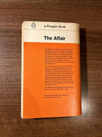 THE AFFAIR - CP SNOW - Penguin Books No 1764 1963