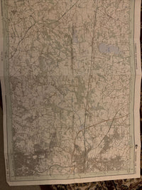 TONBRIDGE & EDENBRIDGE Pathfinder Ordnance Survey 1:25000 1981 No 1228