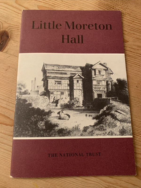 Little Moreton Hall Cheshire - National Trust Brochure 1974