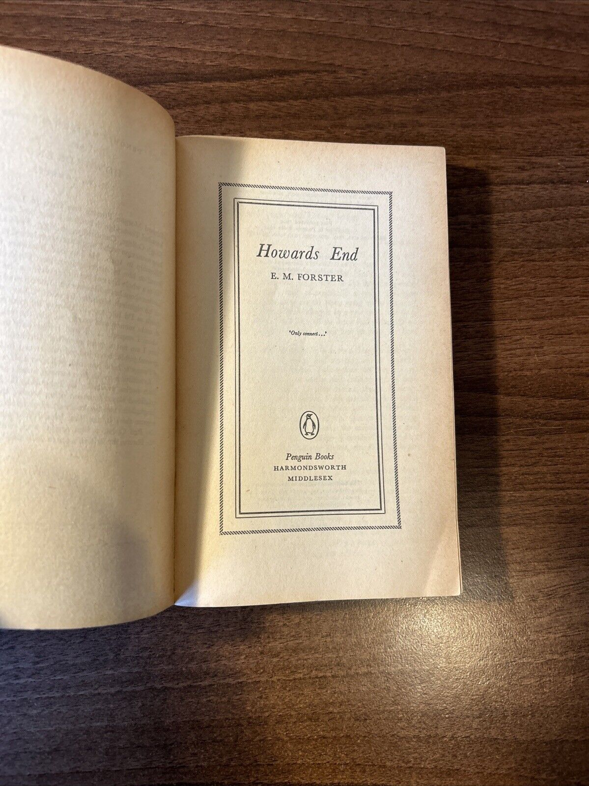 HOWARDS END E M Forster 1965 PENGUIN Modern Classics No 311