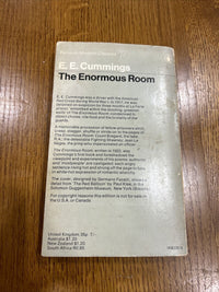 THE ENORMOUS ROOM, E E Cummings, Penguin Modern Classics 1971 Paperback