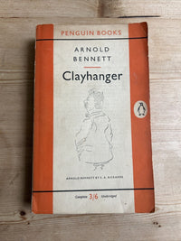 CLAYHANGER - Arnold Bennett Penguin Paperback 1954 No 997 First Edition