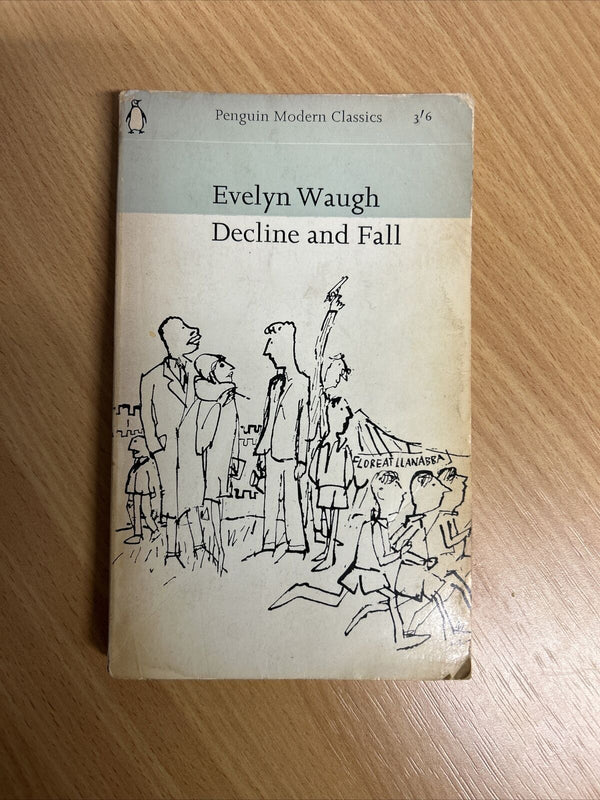 DECLINE AND FALL by Evelyn Waugh - PENGUIN MODERN CLASSIC 1967 No 75