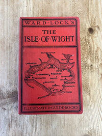 ISLE OF WIGHT Ward Lock Red Guide Hardback 25th Edition Maps Ventnor Chale