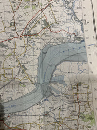 LONDON North East Ordnance Survey Seventh Series Paper One inch 1958 Sheet 161