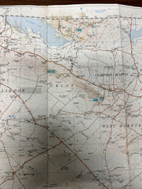 COMPTON MARTIN Ordnance Survey 1:25,000 First Series Sheet ST55 1961 Priddy