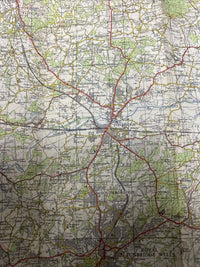 LONDON South East 1959 Seventh Series Ordnance Survey One Inch Map Tonbridge