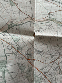 ROMSEY Ordnance Survey Second Series Map SU22/32 1977 Frenchmoor Awbridge