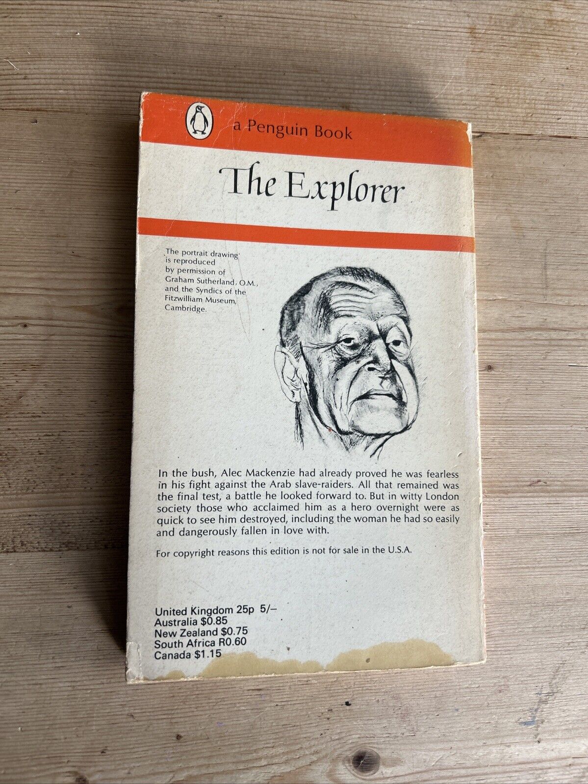 THE EXPLORER - W SOMERSET MAUGHAM Penguin Paperback 1969 No 2906