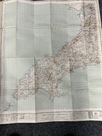 PWLLHELI Cloth Ordnance Survey Sixth Series One inch 1947 Sheet 115 Nefyn