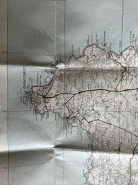 LANDS END & LIZARD Sheet 146 Fifth Edition CLOTH Ordnance Survey 1 Inch 1934