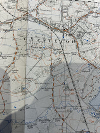 CRANLEIGH Ordnance Survey First Series Sheet TQ03 1965 Loxwood Dunsfold